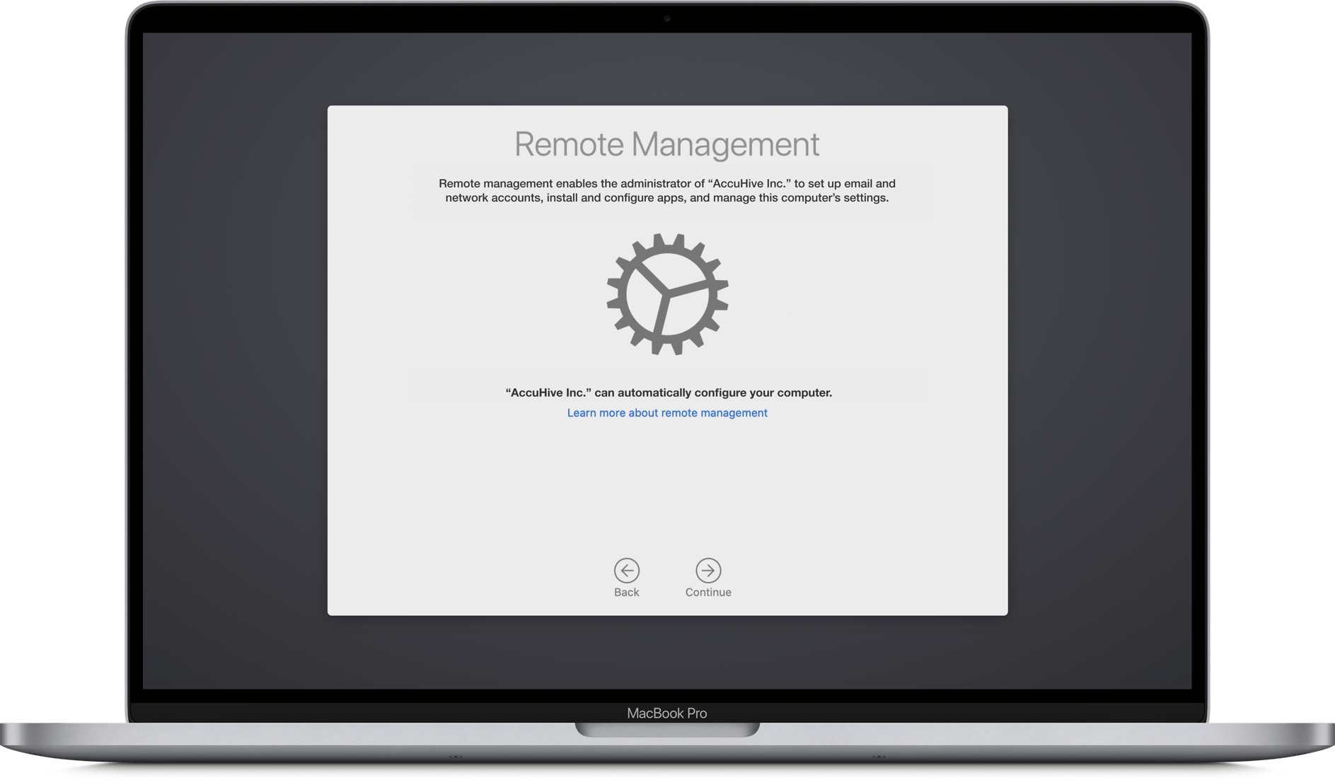 how to get rid of remote management on mac